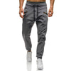 Fashion Men Gyms Pure color Pants Joggers Fitness Casual Long Pants Men Workout Skinny Sweatpants Jogger Tracksuit Trousers