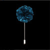 Fashion Men Suit Accessories Floral Brooch