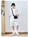 INF Accessories New Trendy Brand Japanese Dark Style Ins Chain Bag Simple Shoulder Messenger Bag For Men And Women