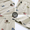 100% Cotton Brand New Slim Fit Pattern Washed Cargo Shorts Men