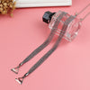 Durable Rhinestone Metal Shoulder Strap Personalized Underwear Accessories