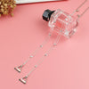 Durable Rhinestone Metal Shoulder Strap Personalized Underwear Accessories