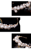 Simple Pearl Hairband Bridal Veil Formal Dress Accessories