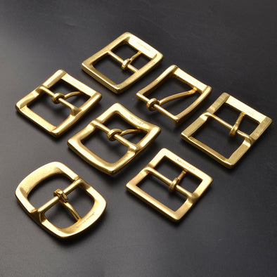 Casual Men Solid Brass Belt Buckle Accessories