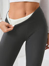 Women's autumn and winter high waisted leggings, warm pants, yoga pants