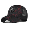 Gradient Color Cheetah Baseball Cap Men Women Plaid Peaked Cap