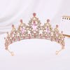 European And American Bride Tiara Baroque Crown Rhinestone Tiara Princess Crown Wedding Hair Accessories Formal Dress Accessories Wholesale