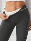 Women's autumn and winter high waisted leggings, warm pants, yoga pants