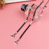 Durable Rhinestone Metal Shoulder Strap Personalized Underwear Accessories