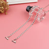 Durable Rhinestone Metal Shoulder Strap Personalized Underwear Accessories