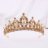 European And American Bride Tiara Baroque Crown Rhinestone Tiara Princess Crown Wedding Hair Accessories Formal Dress Accessories Wholesale