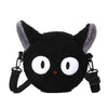 Winter New Cute Doll Women's Shoulder Bag Fashionable and Stylish Crossbody Plush Small Round Bag Student Bag