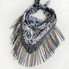 Scarf Accessories Shiny Plastic Rhinestone Color Scarf