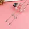 Durable Rhinestone Metal Shoulder Strap Personalized Underwear Accessories