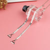 Durable Rhinestone Metal Shoulder Strap Personalized Underwear Accessories