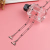 Durable Rhinestone Metal Shoulder Strap Personalized Underwear Accessories