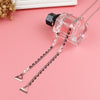 Durable Rhinestone Metal Shoulder Strap Personalized Underwear Accessories