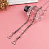 Durable Rhinestone Metal Shoulder Strap Personalized Underwear Accessories