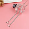 Durable Rhinestone Metal Shoulder Strap Personalized Underwear Accessories